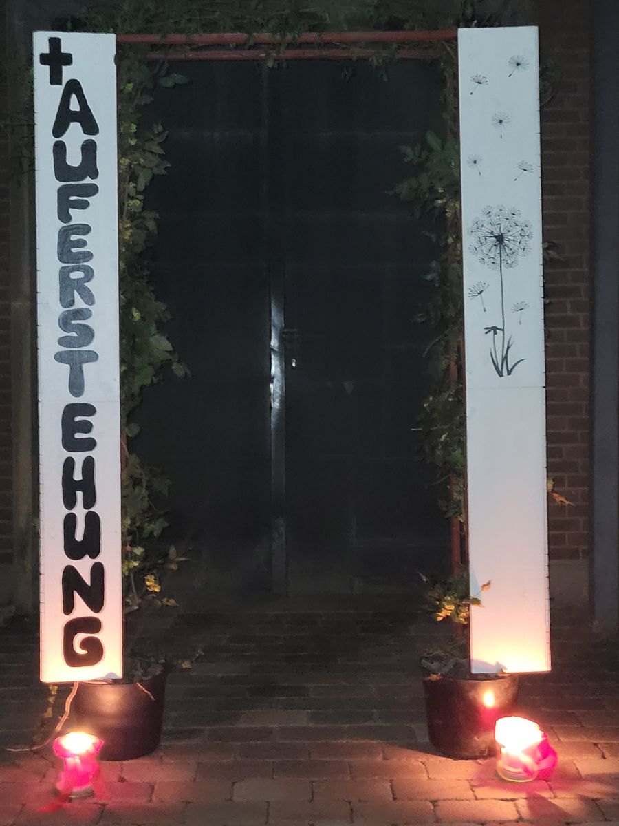 Ziel erreicht: das Auferstehungstor