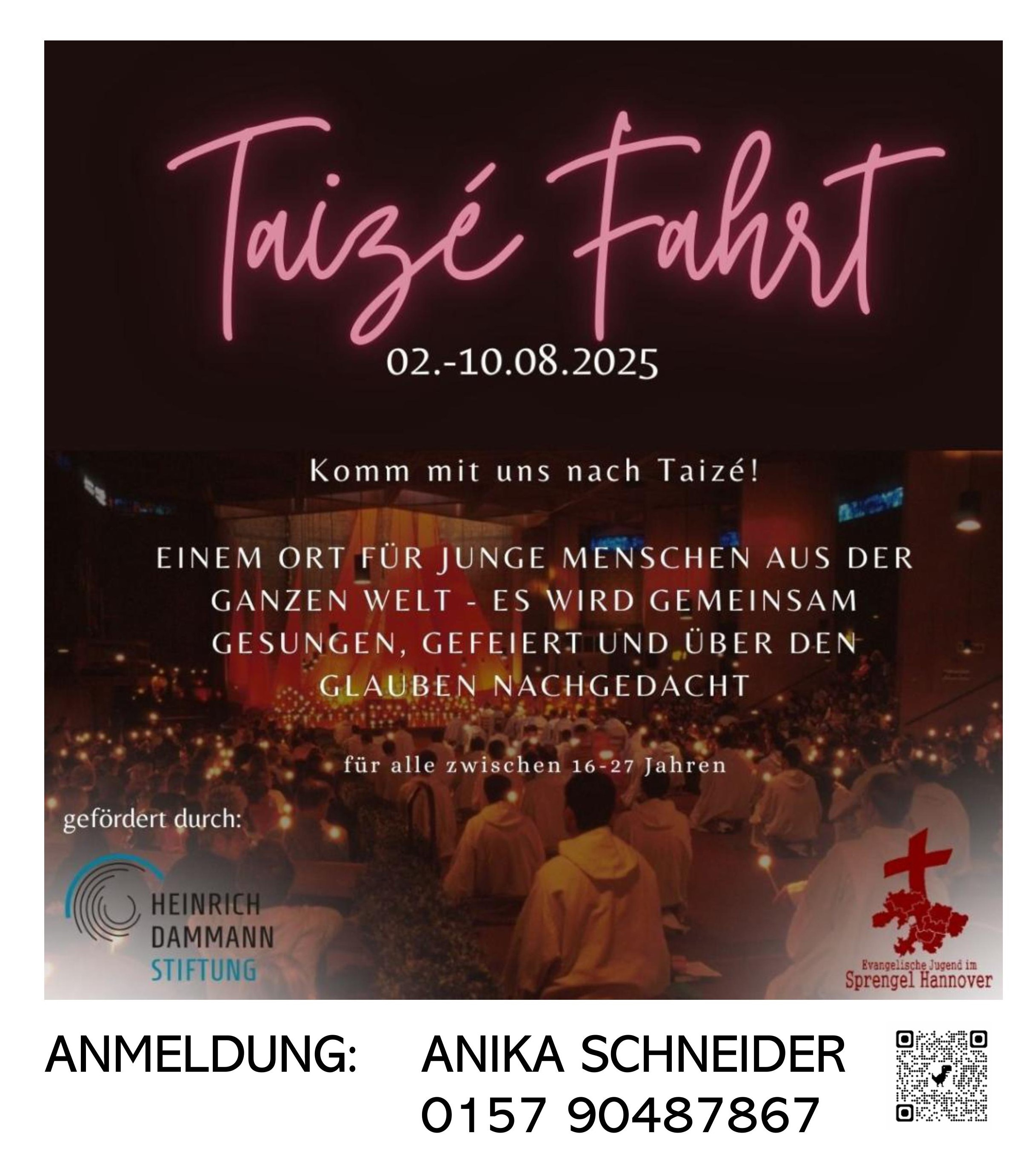 Sommerfahrt nach Taizé