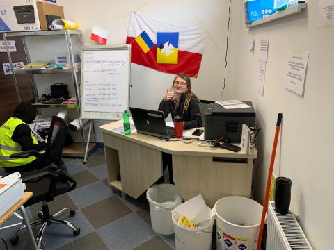 Übersetzerin vor Ort